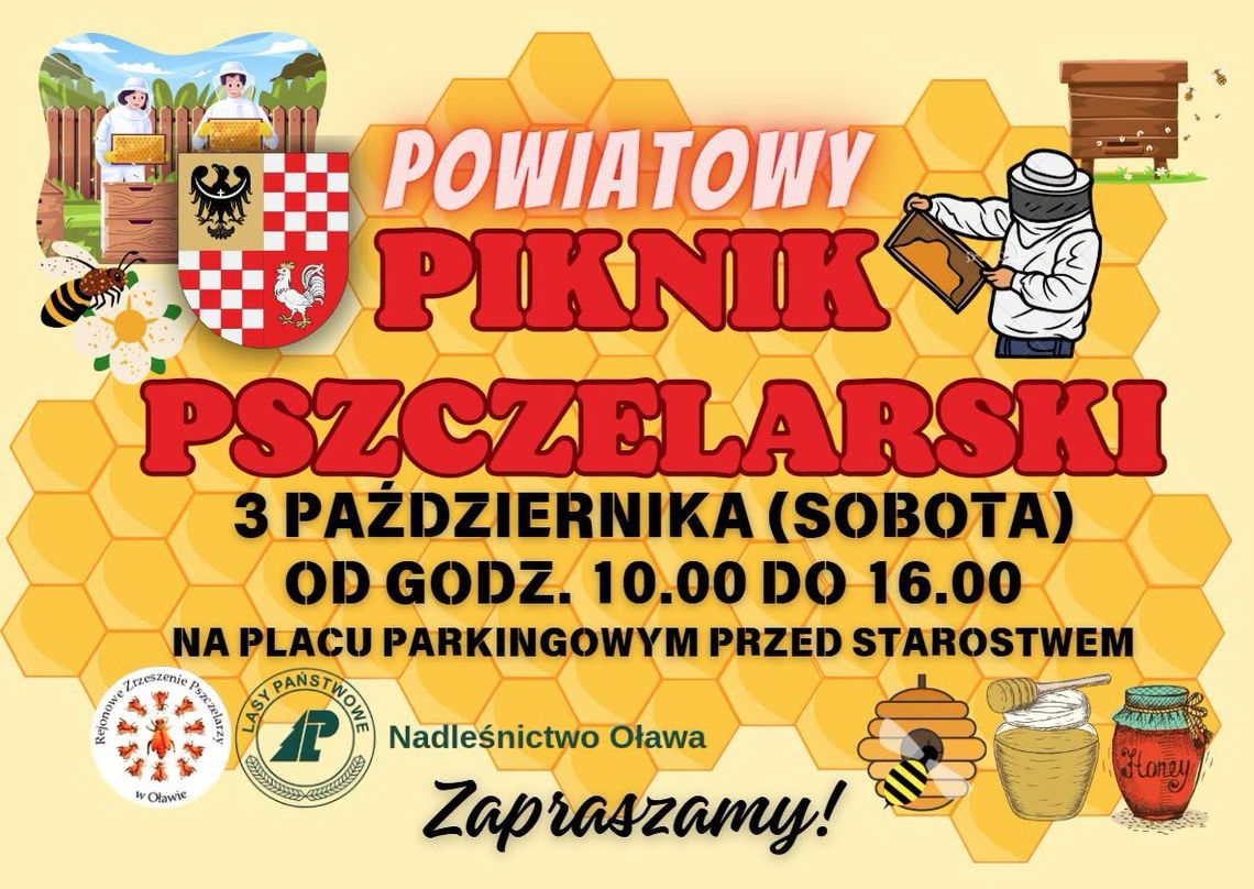 Powiatowy piknik pszczelarski już 3 października w Oławie Powiatowy piknik pszczelarski już 3 października w Oławie