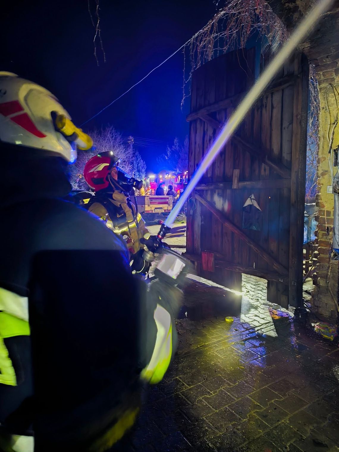 Pożary w sylwestrową noc