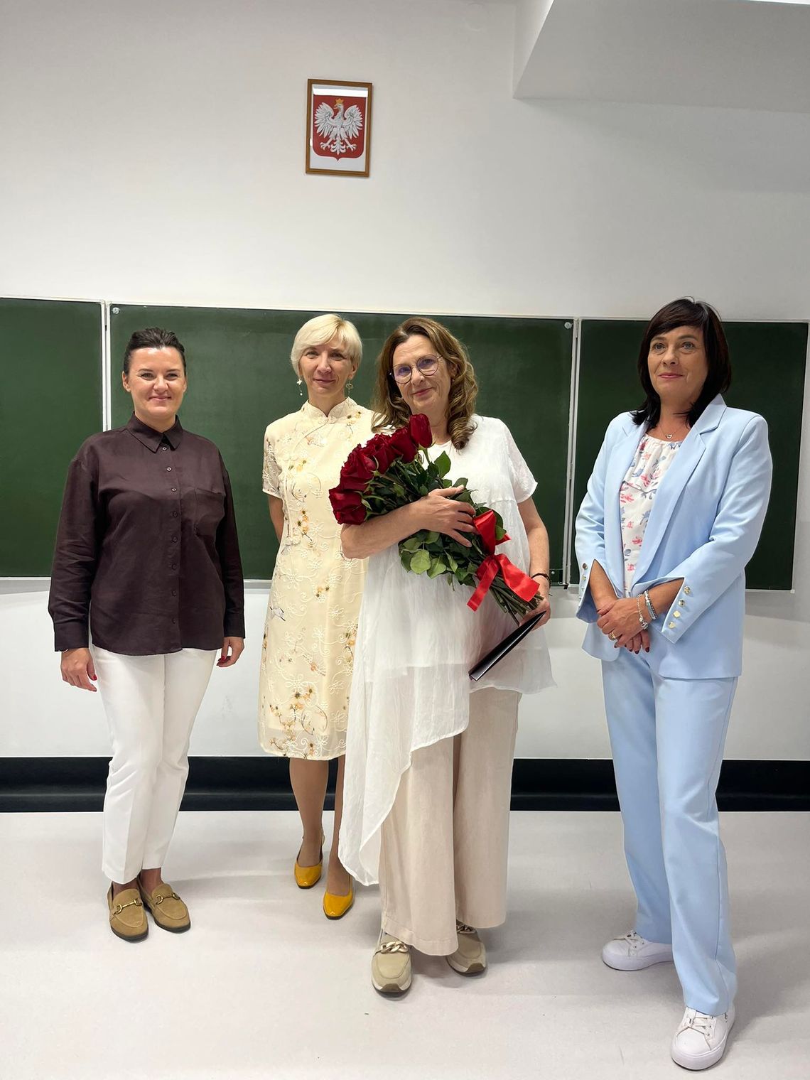 Pożegnania, wzruszenia i podziękowania w Domaniowie