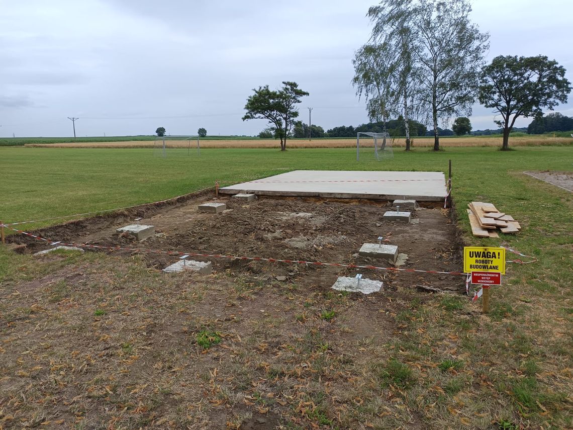 Prace ruszyły. Wkrótce będzie można biesiadować