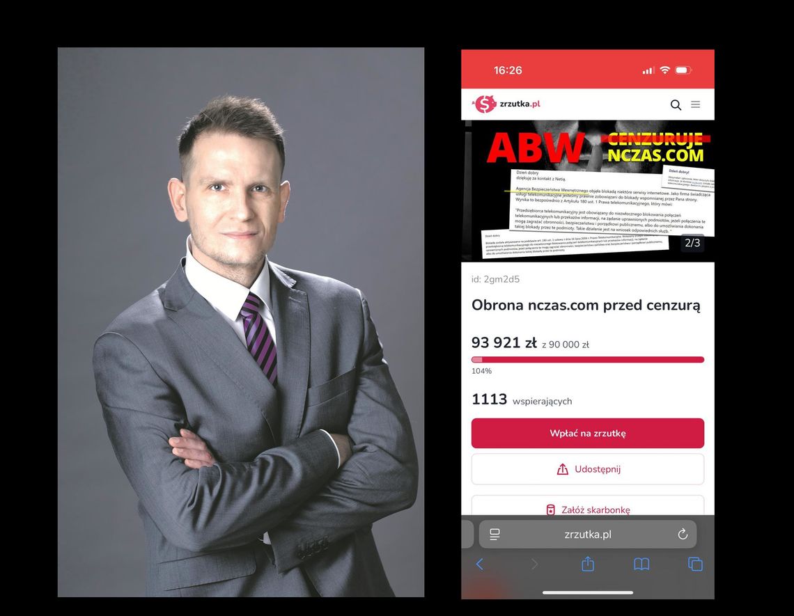 Prawnik z Oławy wygrał z ABW!