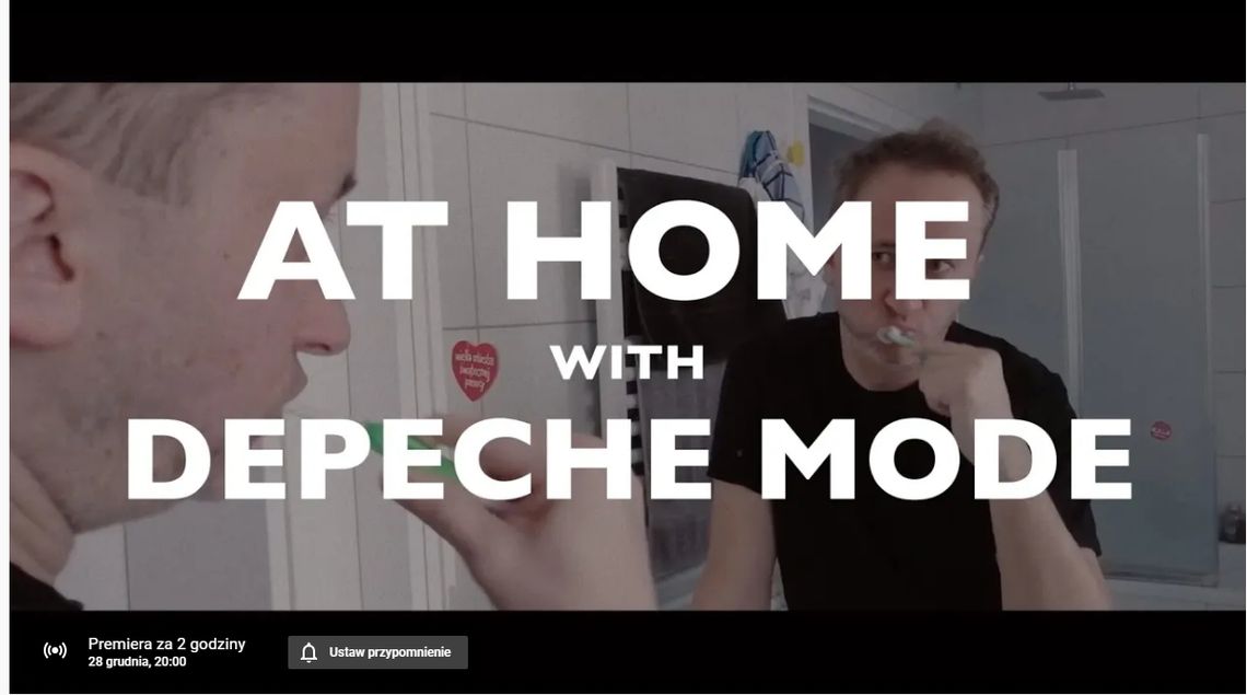Premiera już dziś! W domu z Depeche Mode
