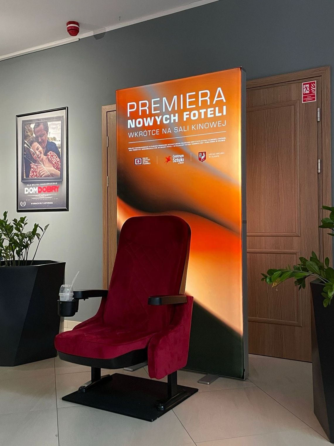 Premiera nowych foteli w Kinie Odra Premiera nowych foteli w Kinie Odra