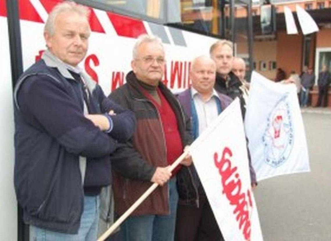 Protest kierowców PKS