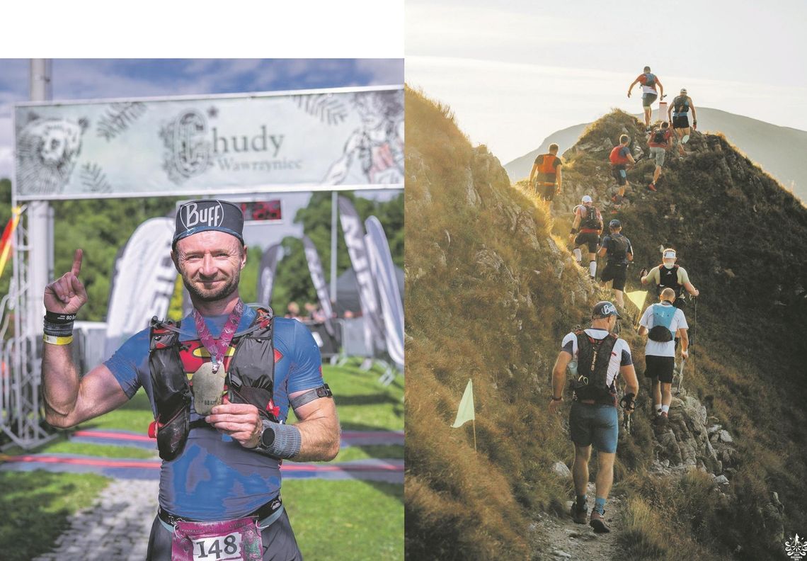 Przebiegł niemal tyle, co z Oławy do Paryża plus 40 km w górę