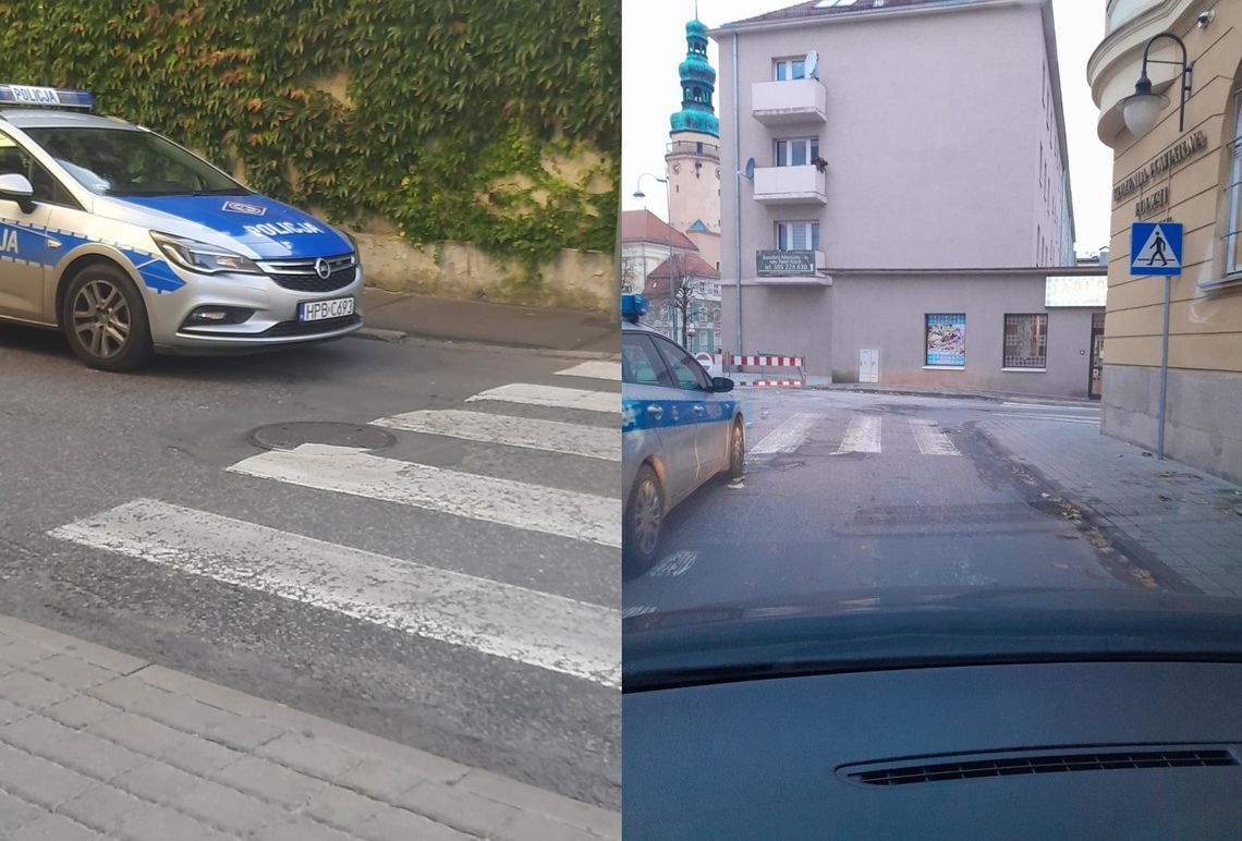 Tak parkują przed komendą Policji. To nie jest dobry przykład