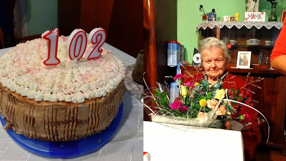 Przedwczoraj skończyła... 102 lata!