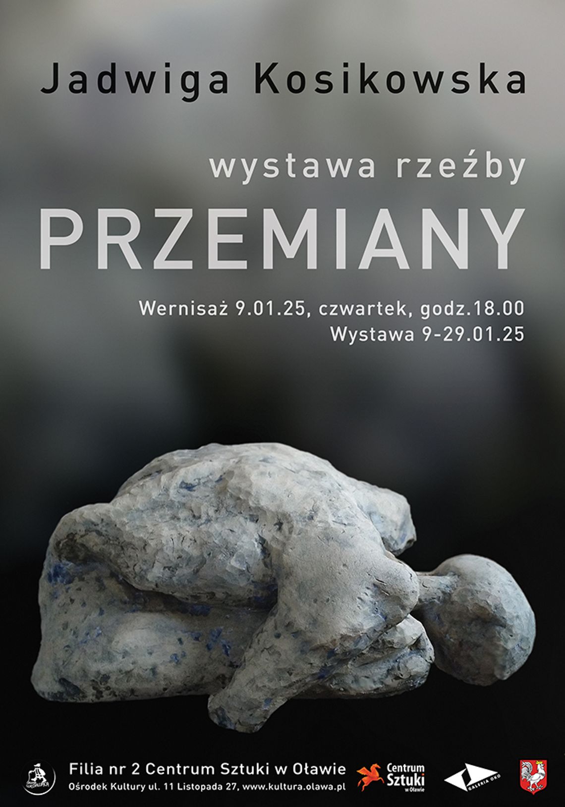 "Przemiany" - wernisaż rzeźb Jadwigi Kosikowskiej