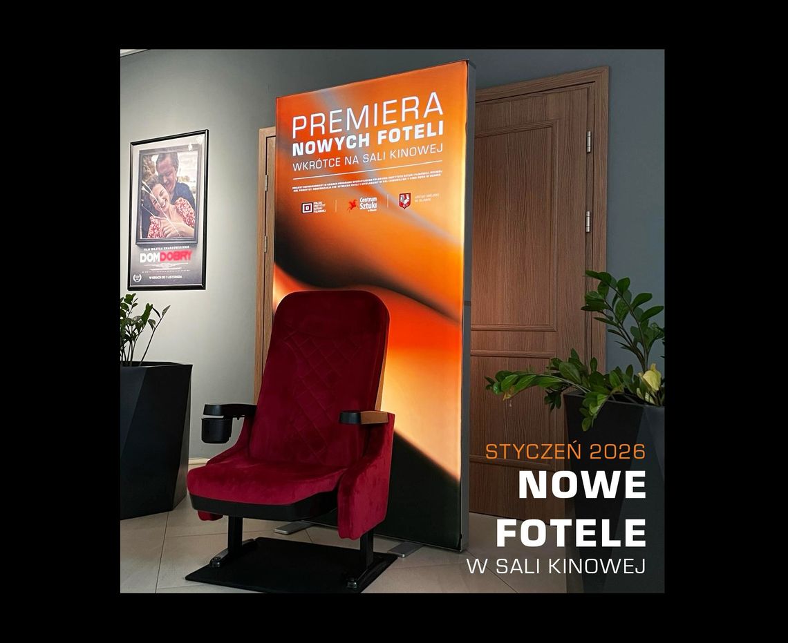 Przetestuj nowe fotele dla kina Odra