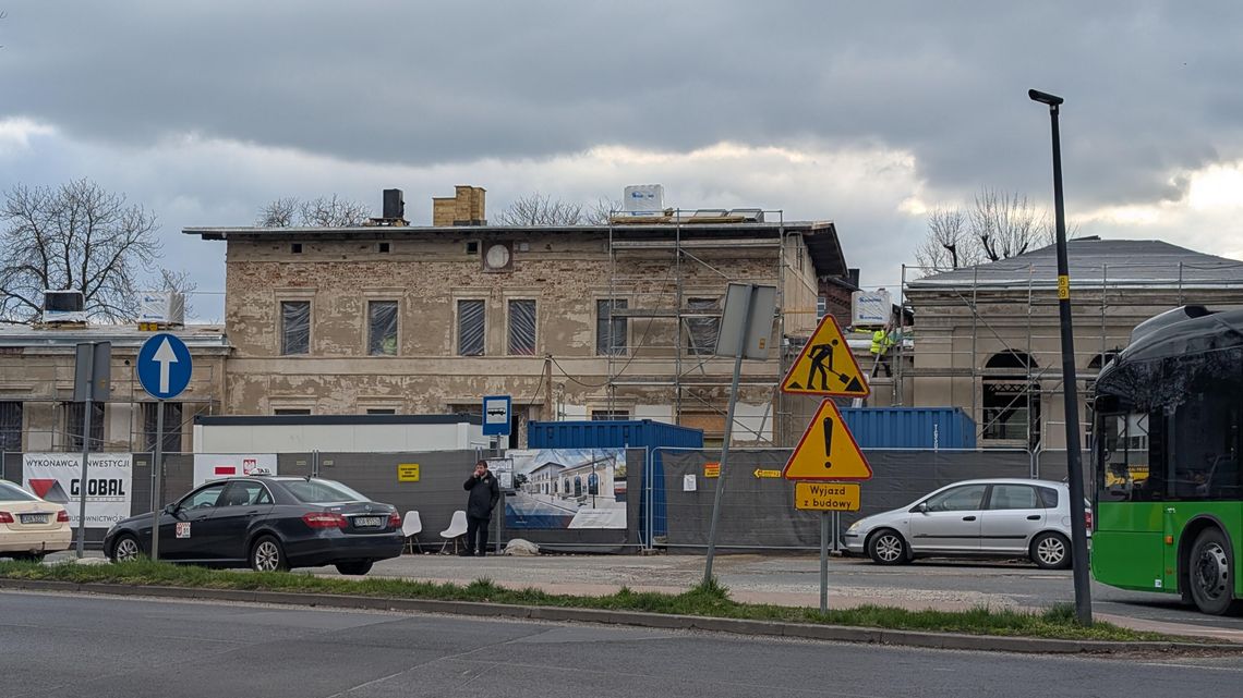 Przystanek autobusowy przed dworcem PKP od 1 maja będzie przeniesiony
