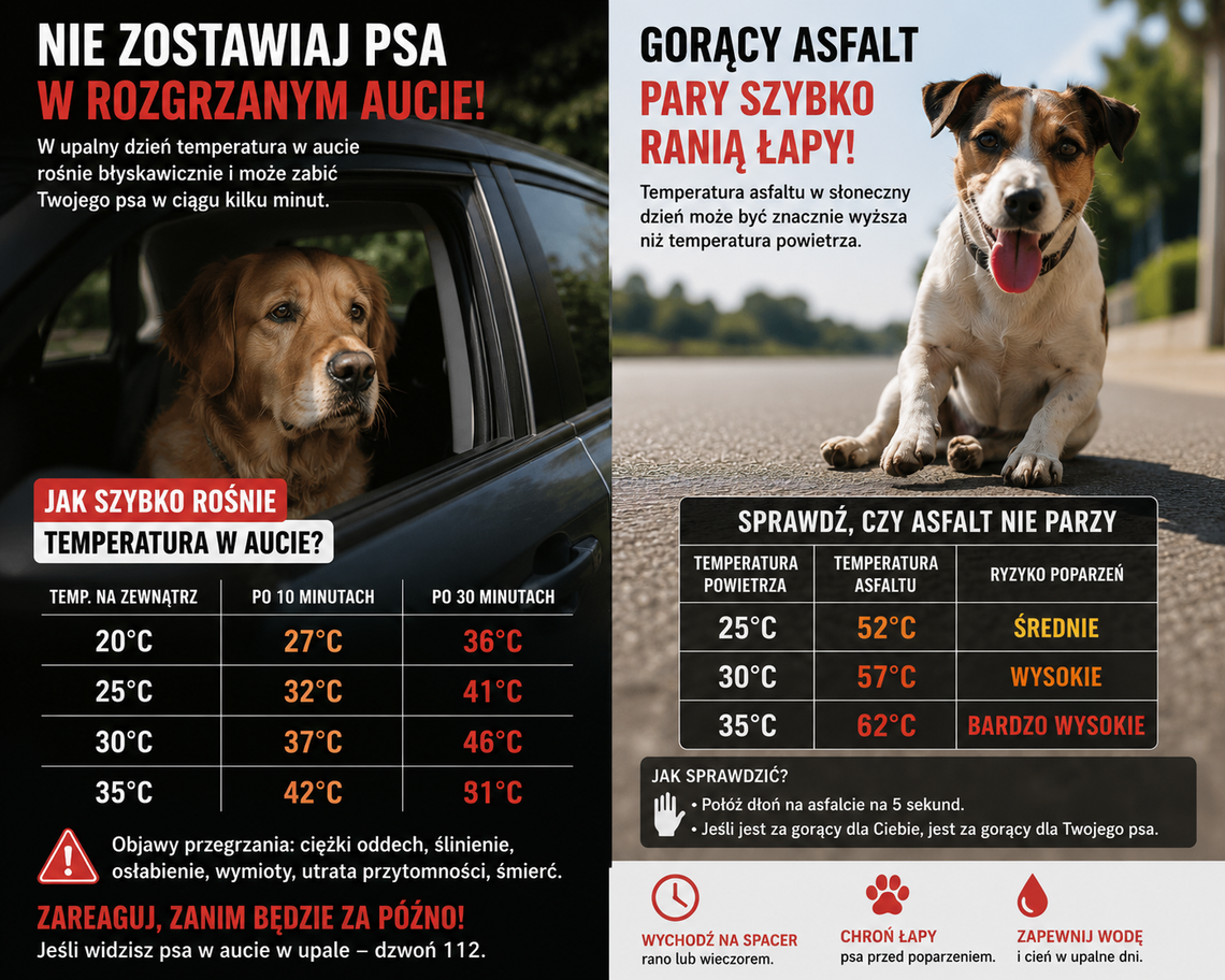 Psy w takie upały cierpią, a może być znacznie gorzej... Psy w takie upały cierpią, a może być znacznie gorzej...