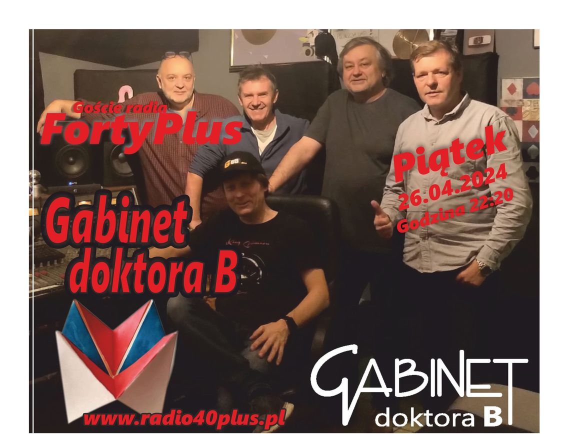 Radio FortyPlus przypomina zespół "Gabinet Dr B"