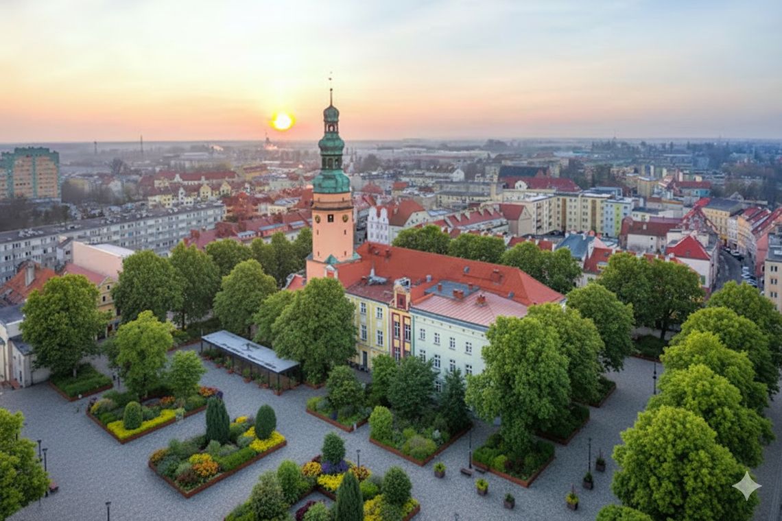 Radny Gawlas uspokaja, że to tylko grafika, wizja AI, na dodatek lekko przesadzona, ale...