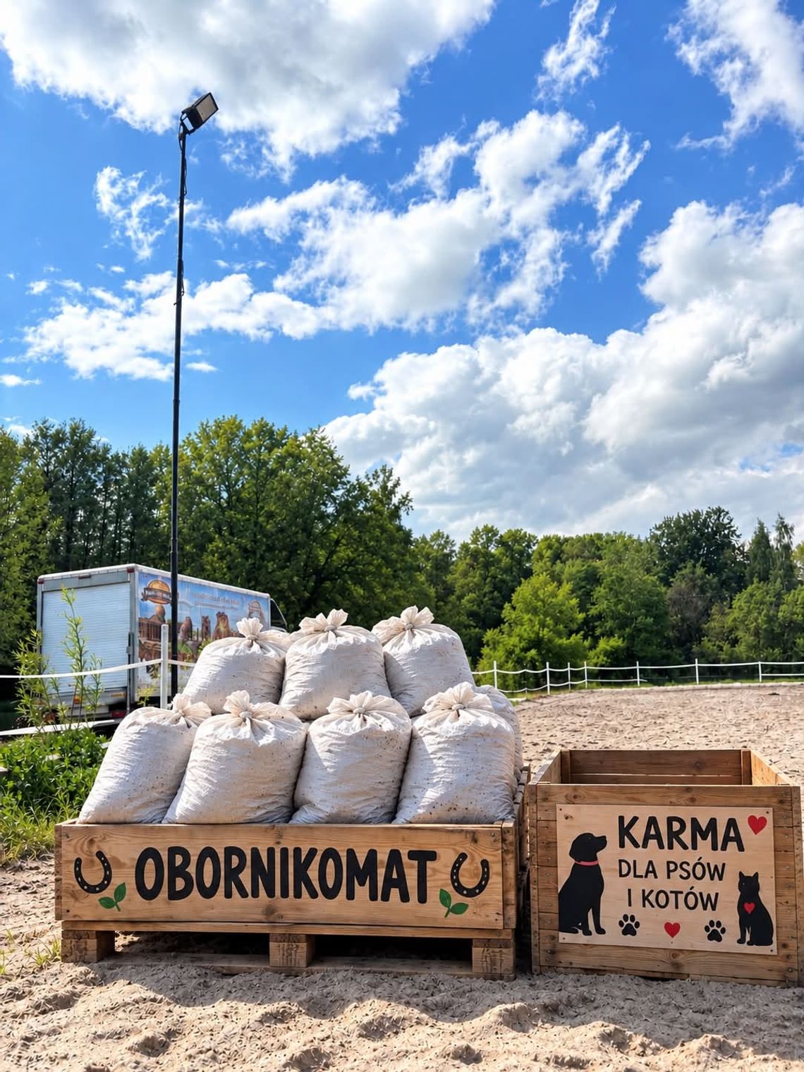 Ranczo zaprasza. Obornikomat w Gaci! Ranczo zaprasza. Obornikomat w Gaci!