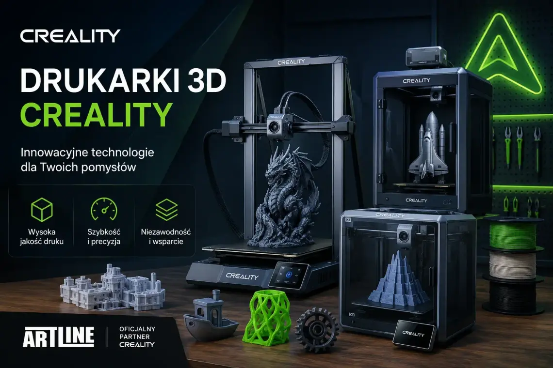 Ranking druku 3D 2026: który model FDM czy żywicowy wybrać na start Ranking druku 3D 2026: który model FDM czy żywicowy wybrać na start