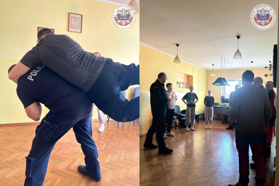 Ratownicy medyczni i strażacy szkolili się z samoobrony