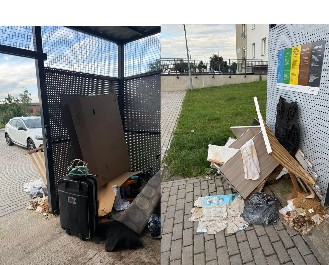 Raz jeszcze o śmietnikach przy Magazynowej