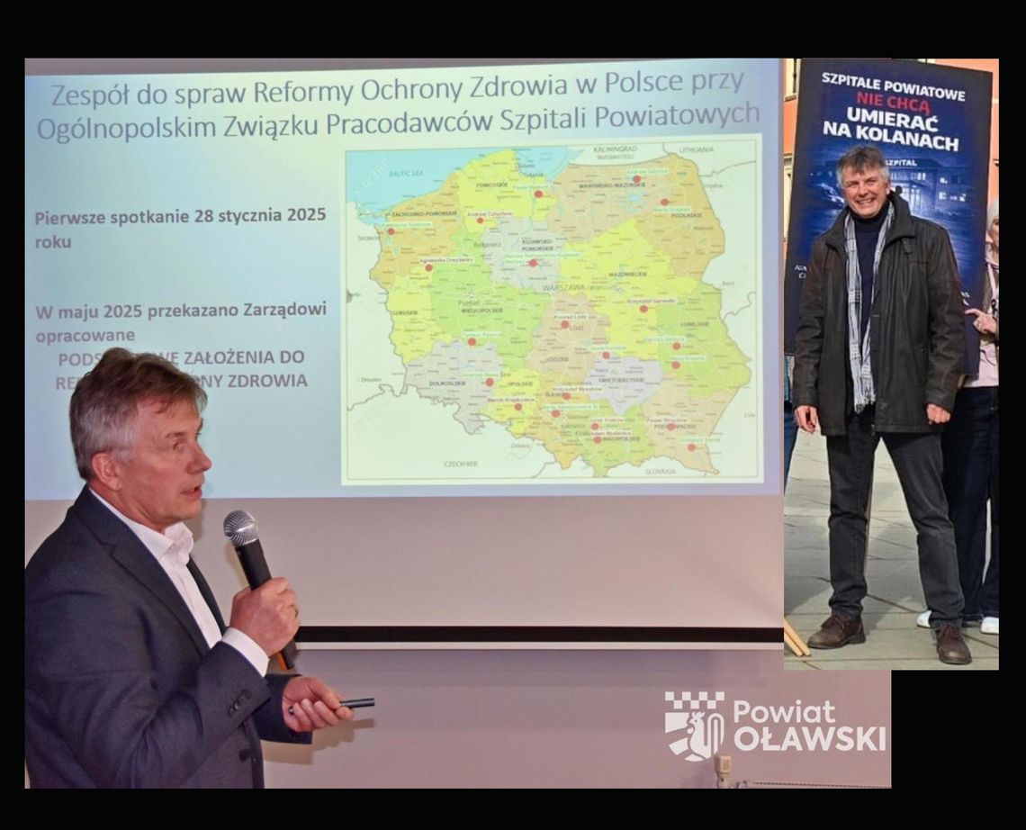 Reforma służby zdrowie. Na czele zespołu dyrektor szpitala w Oławie