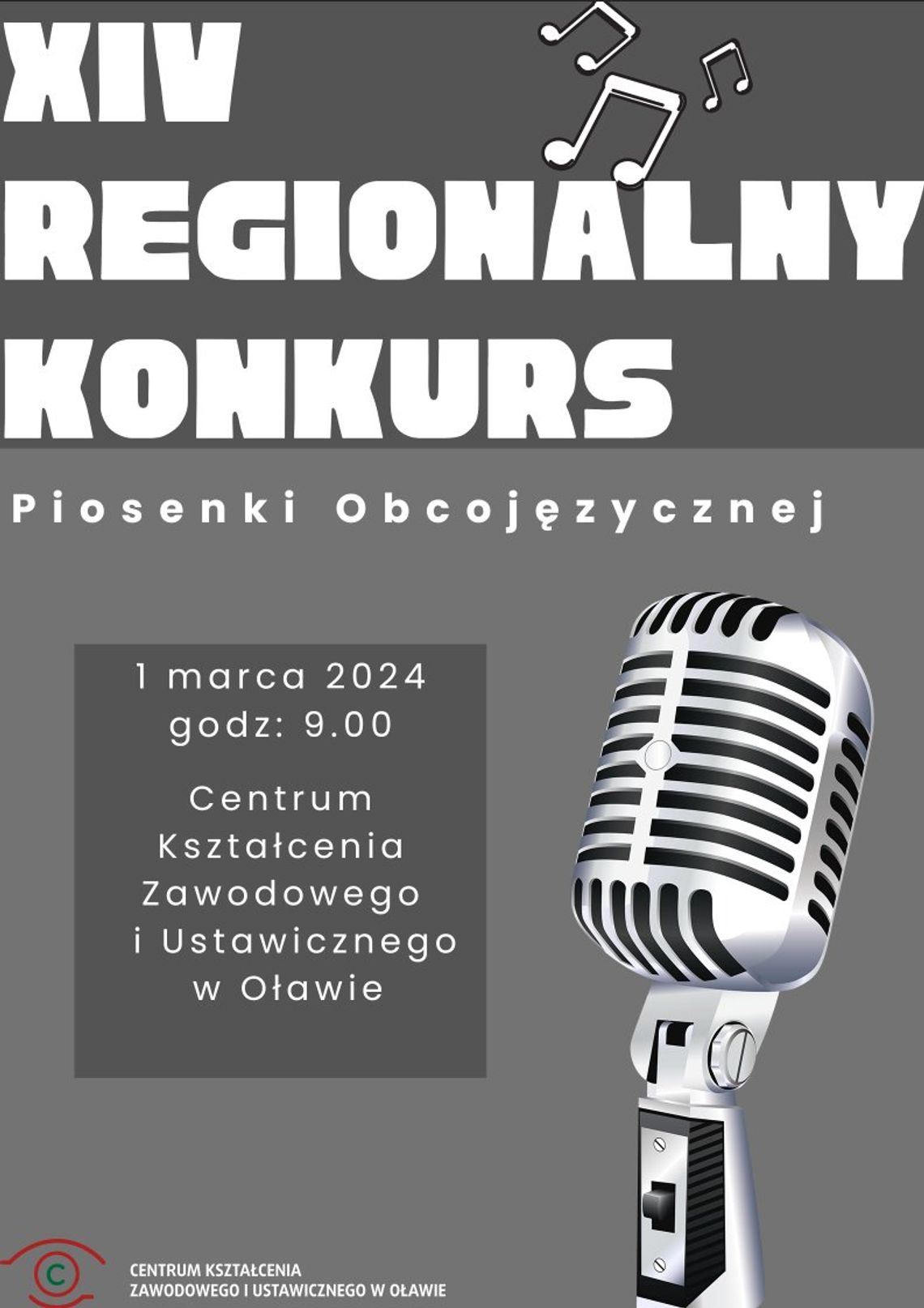 Regionalny Konkurs Piosenki Obcojęzycznej. Dla Ciebie?