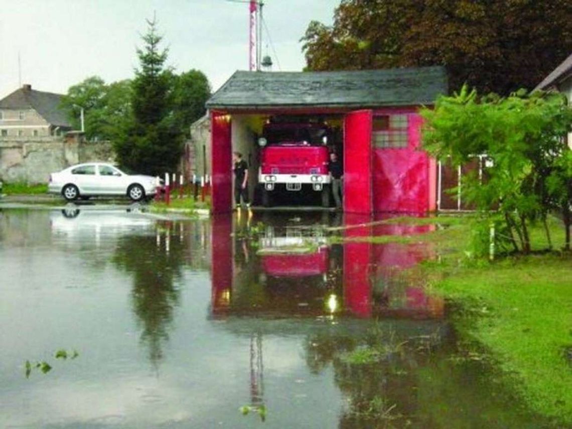 Remiza do rozbiórki