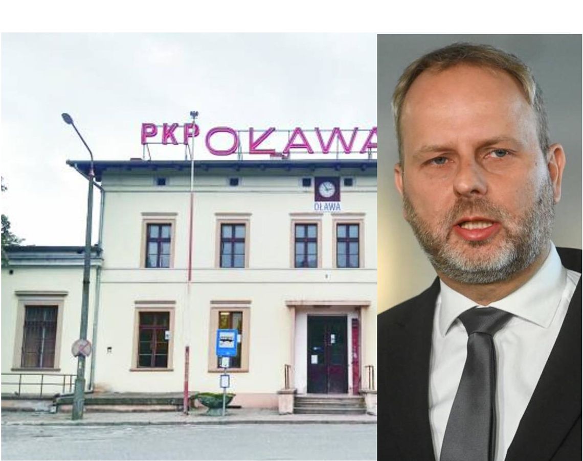 Remont dworca kolejowego w Oławie. Poseł Hreniak pyta o "optymalizację"