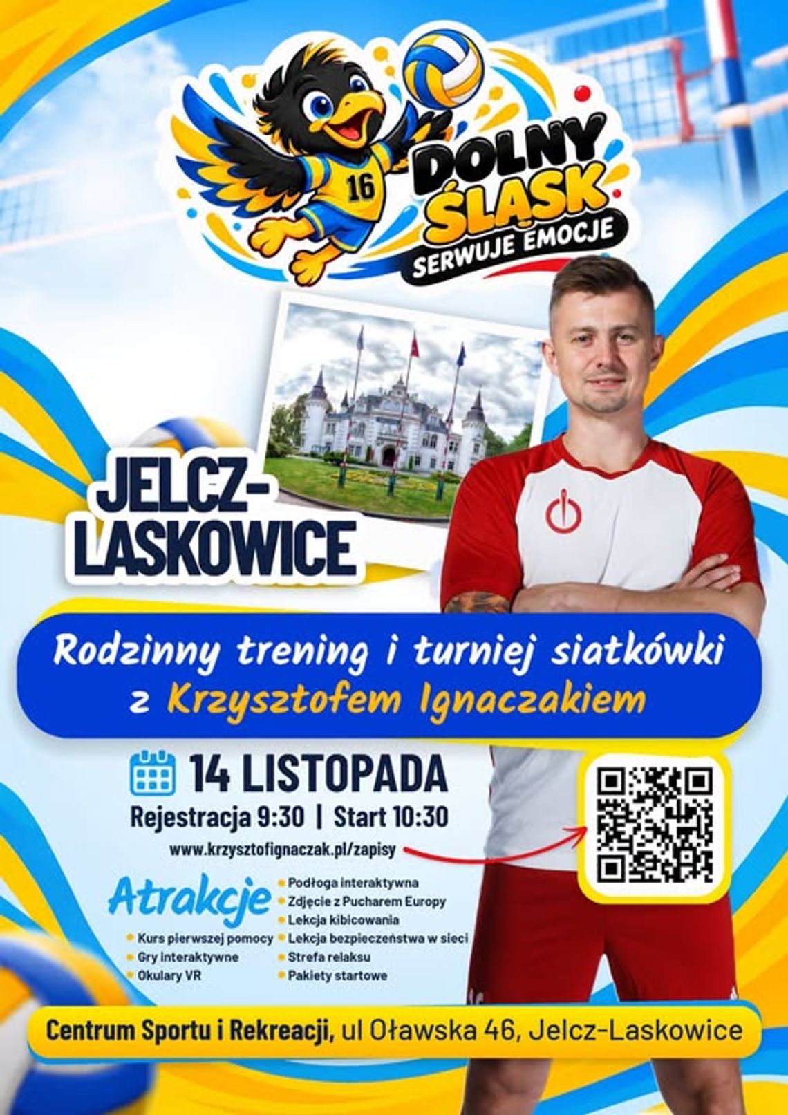 Rodzinny camp siatkarski w J-L i trening z mistrzem świata Rodzinny camp siatkarski w J-L i trening z mistrzem świata