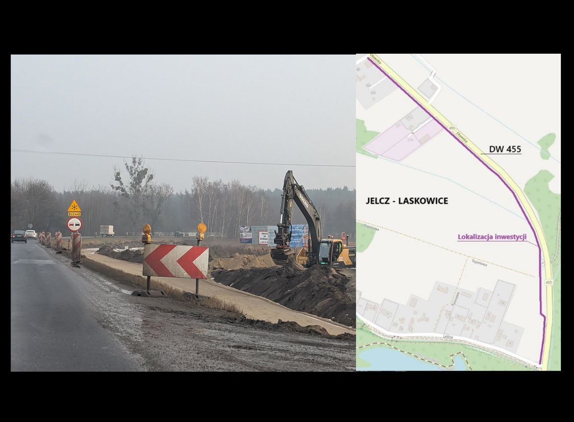 Rowerem wkrótce pojedziemy z Jelcza-Laskowic w kierunku Oławy, ale... tylko 900 m