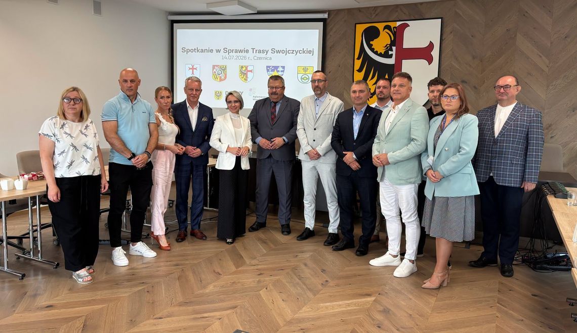 Rozmawiali o Trasie Swojczyckiej Rozmawiali o Trasie Swojczyckiej