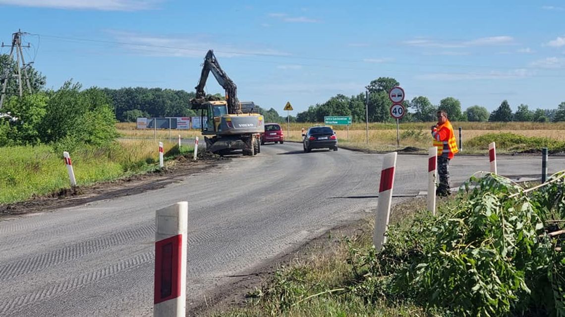 Rozpoczął sie kolejny etap remontu drogi na ul. Oleśnickiej