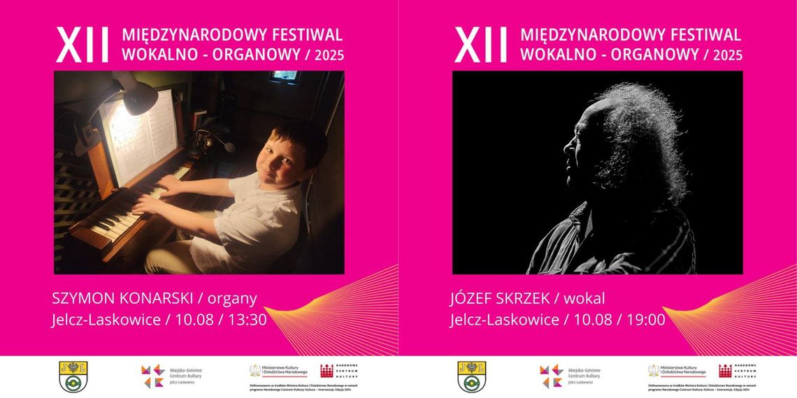 Rusza XII Międzynarodowy Festiwal Wokalno-Organowy
