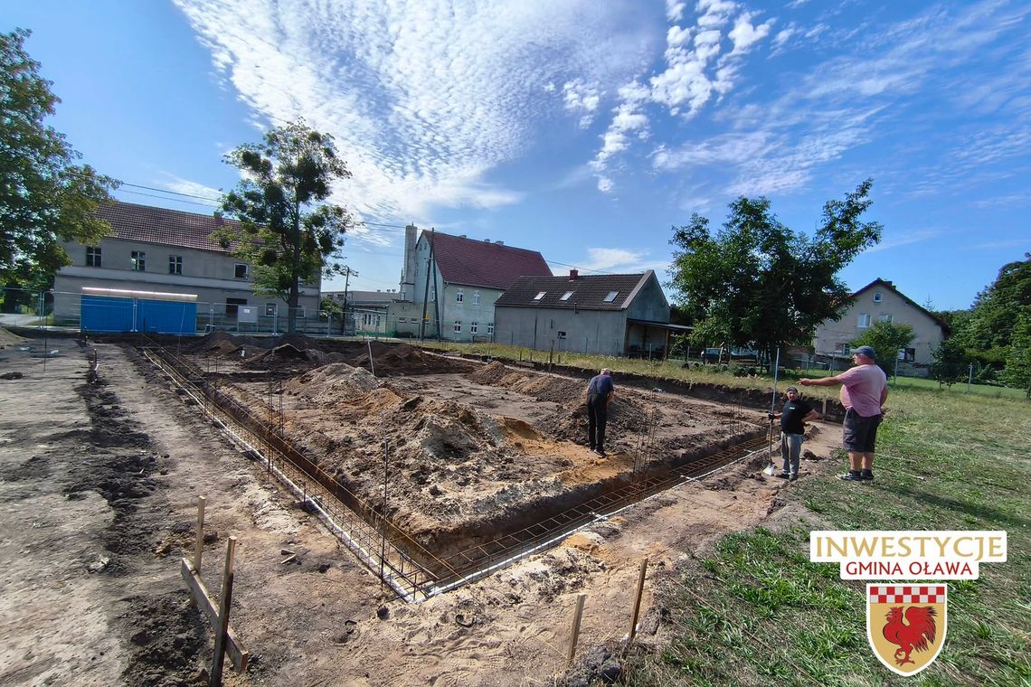 Ruszyła budowa kolejnej świetlicy wiejskiej Ruszyła budowa kolejnej świetlicy wiejskiej