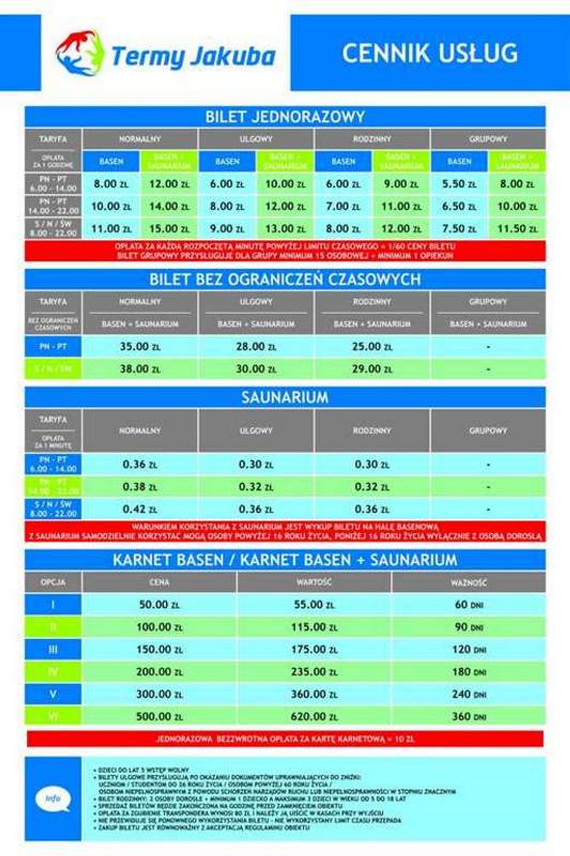 Są karnety na pływalnię Są karnety na pływalnię