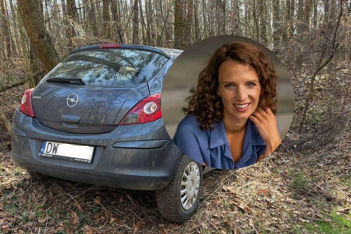 Samochód zaginionej aktorki odnaleziony w Biskupicach Oławskich