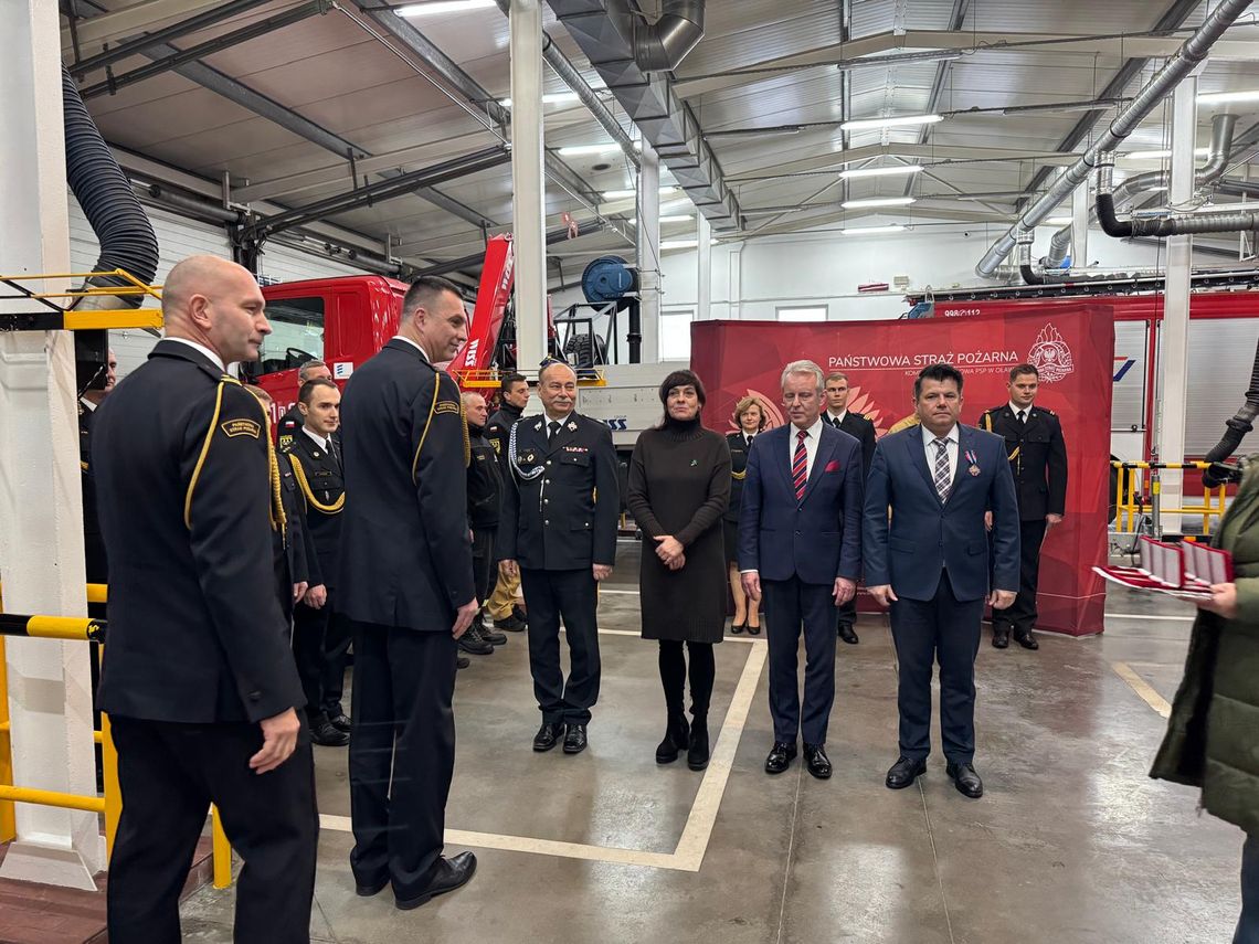 Wyróżnieni za działania przeciwpożarowe i tworzenie systemu ratowniczego