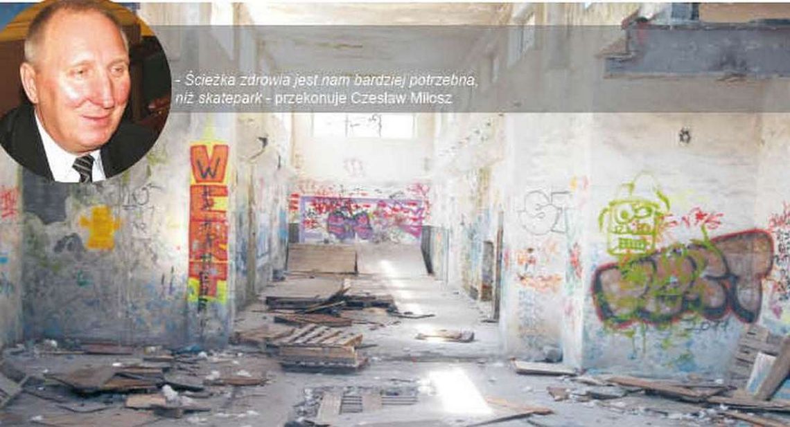 Ścieżka zdrowia zamiast skateparku? Ścieżka zdrowia zamiast skateparku?