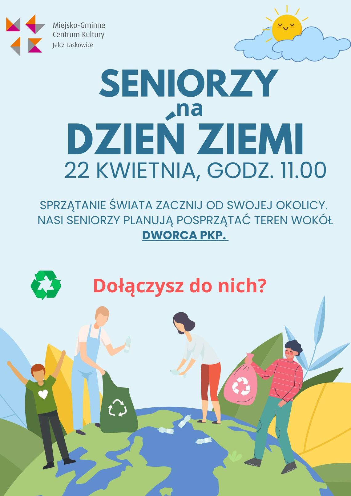 Seniorzy na Dzień Ziemi