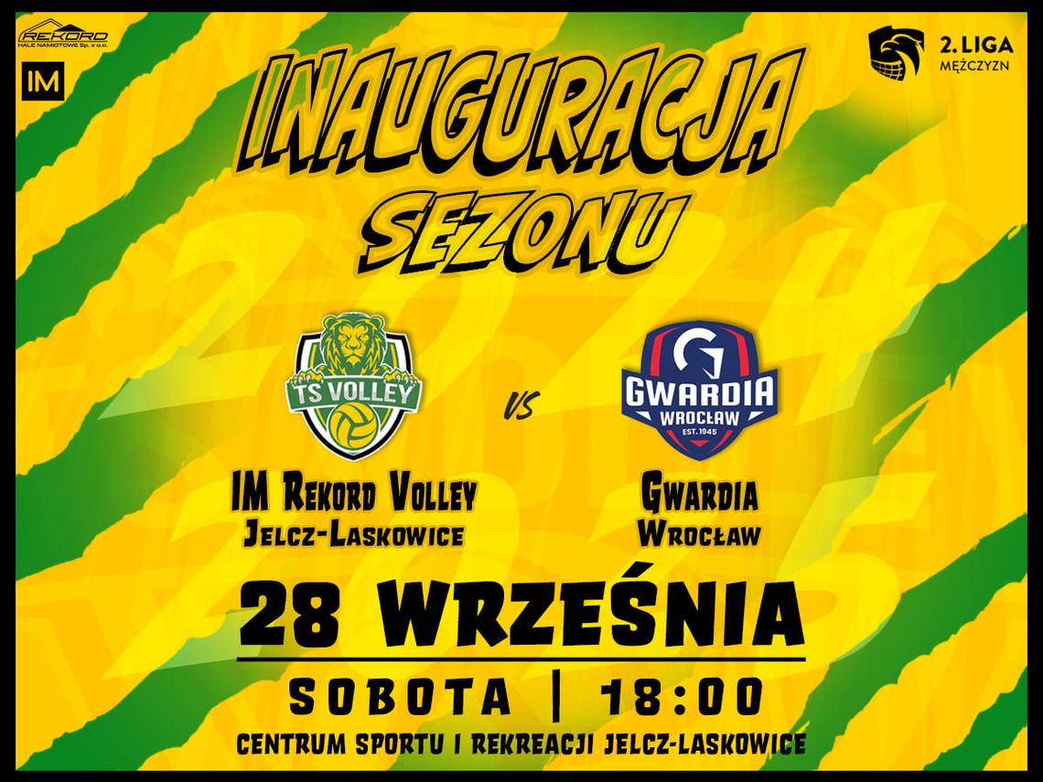 Siatkarskie derby na inaugurację!