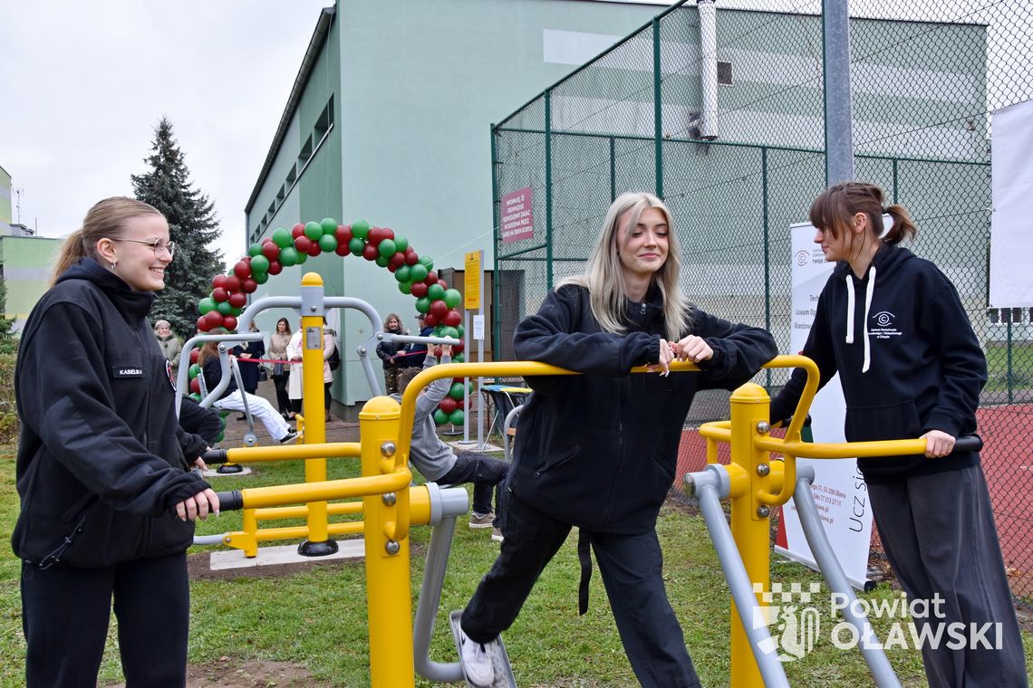 Siłownia pod chmurką już otwarta!