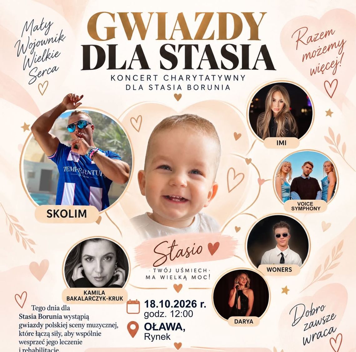 Skolim ponownie wystąpi w Oławie. Dla Stasia Skolim ponownie wystąpi w Oławie. Dla Stasia