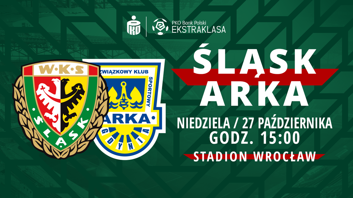 Śląsk vs Arka - mamy dla Was bilety!