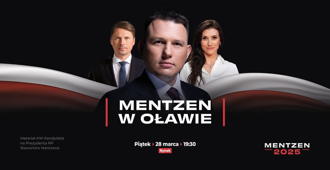 Sławomir Mentzen przyjedzie do Oławy. Kiedy i gdzie będzie spotkanie?