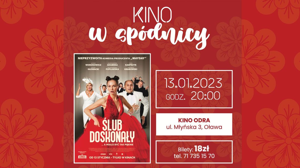 "Ślub doskonały" w Kinie Odra