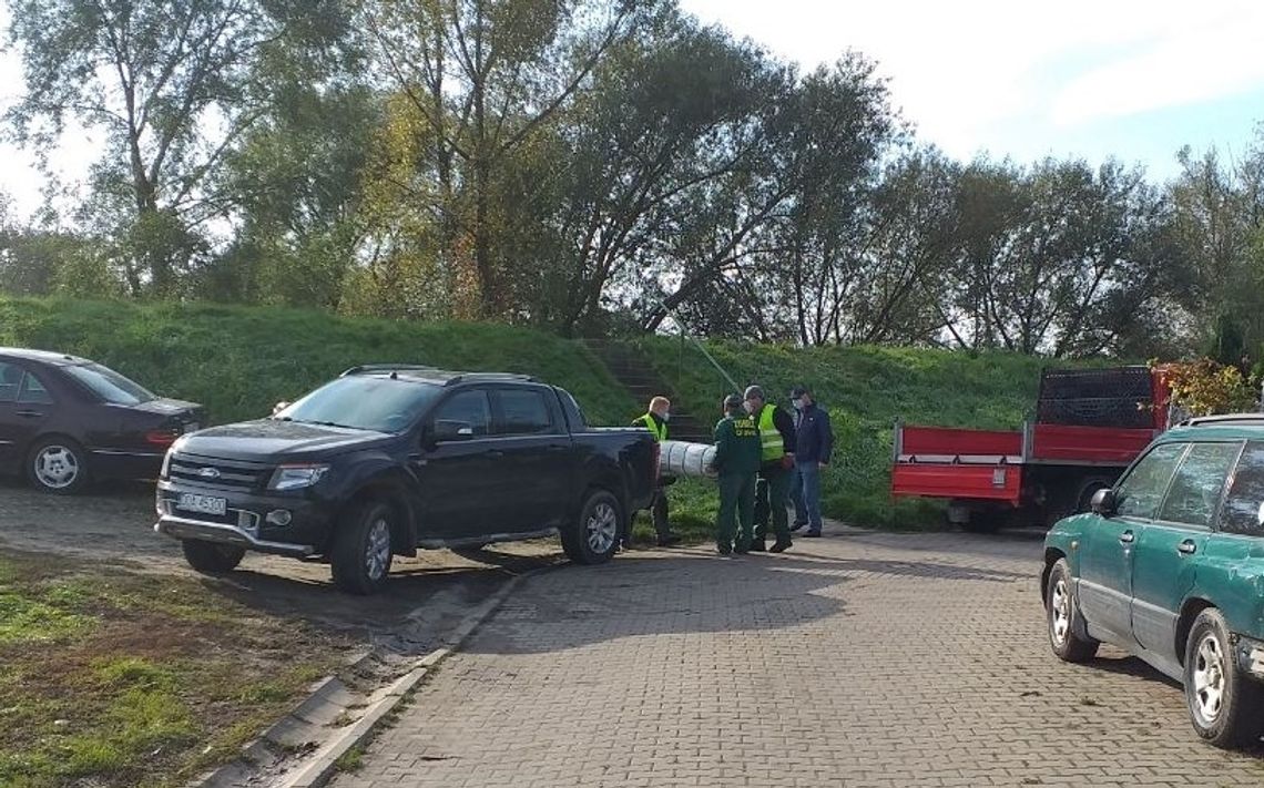 Służby już na Bażantowej