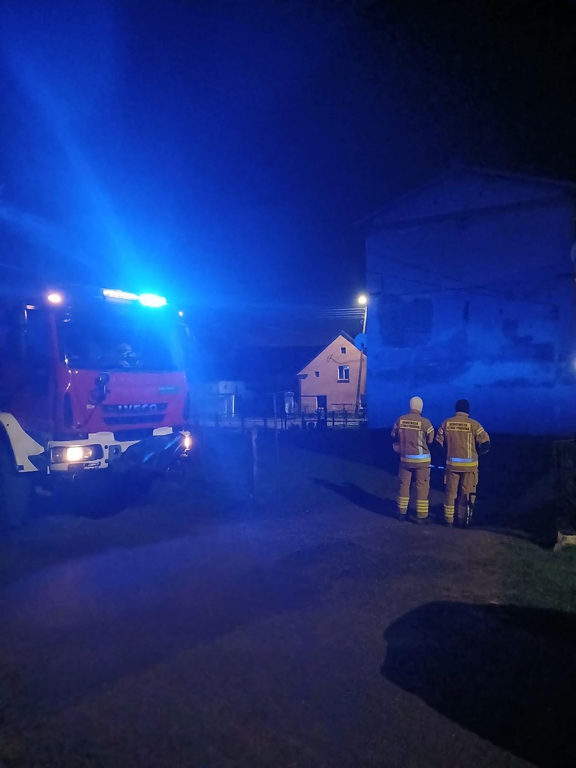 Śmierć mężczyzny w pożarze Śmierć mężczyzny w pożarze