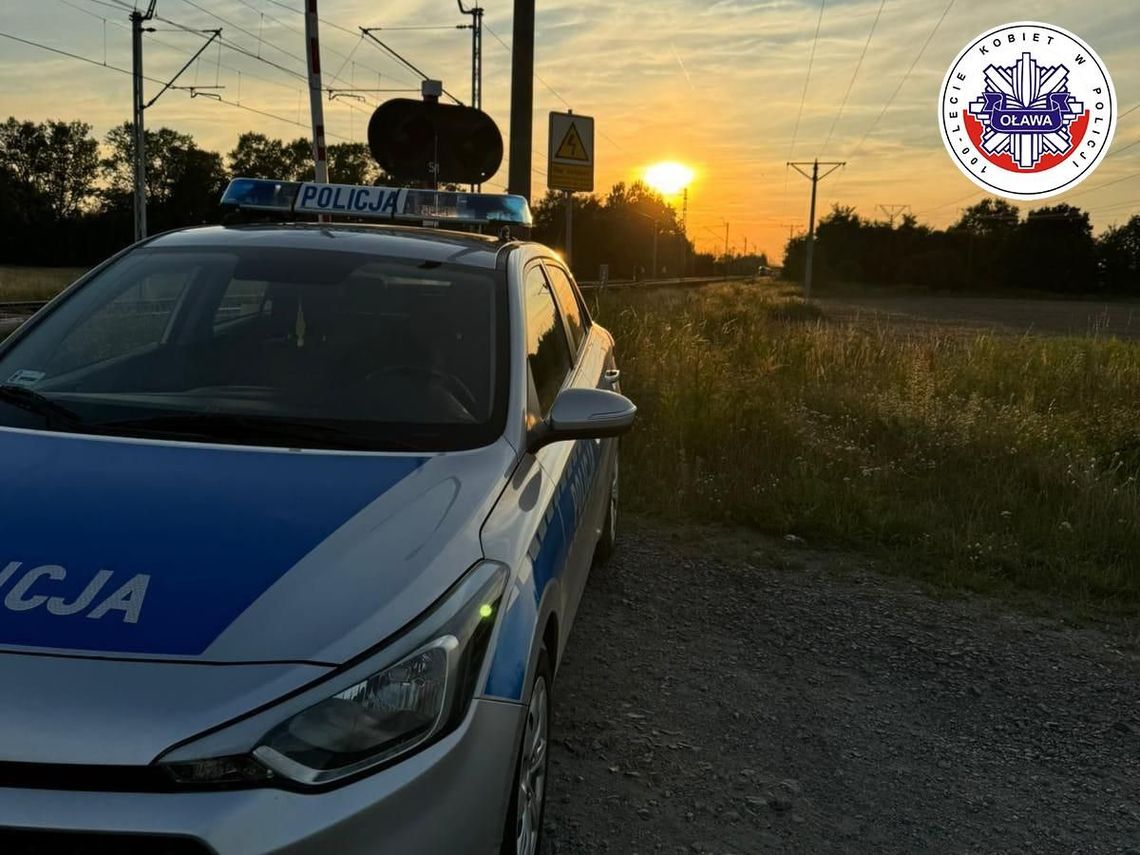 Śmierć na torach pod Oławą