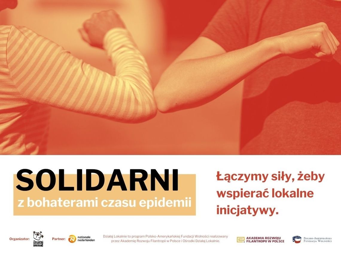 „Solidarni z bohaterami czasu epidemii”