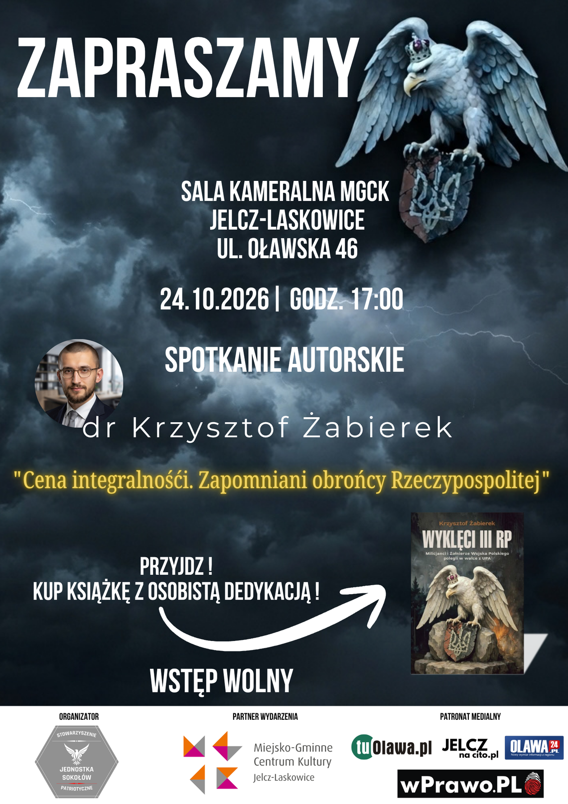 Spotkanie autorskie z dr. Krzysztofem Żabierkiem Spotkanie autorskie z dr. Krzysztofem Żabierkiem