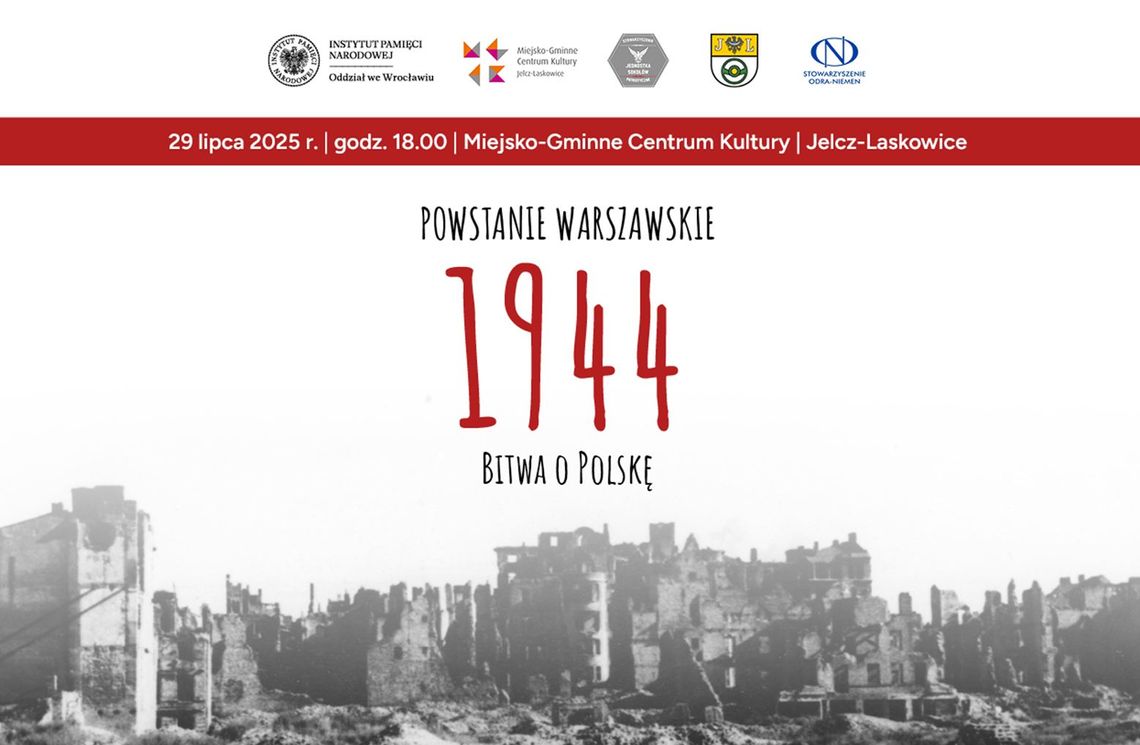 Spotkanie i wystawa z okazji 81. rocznicy wybuchu Powstania Warszawskiego