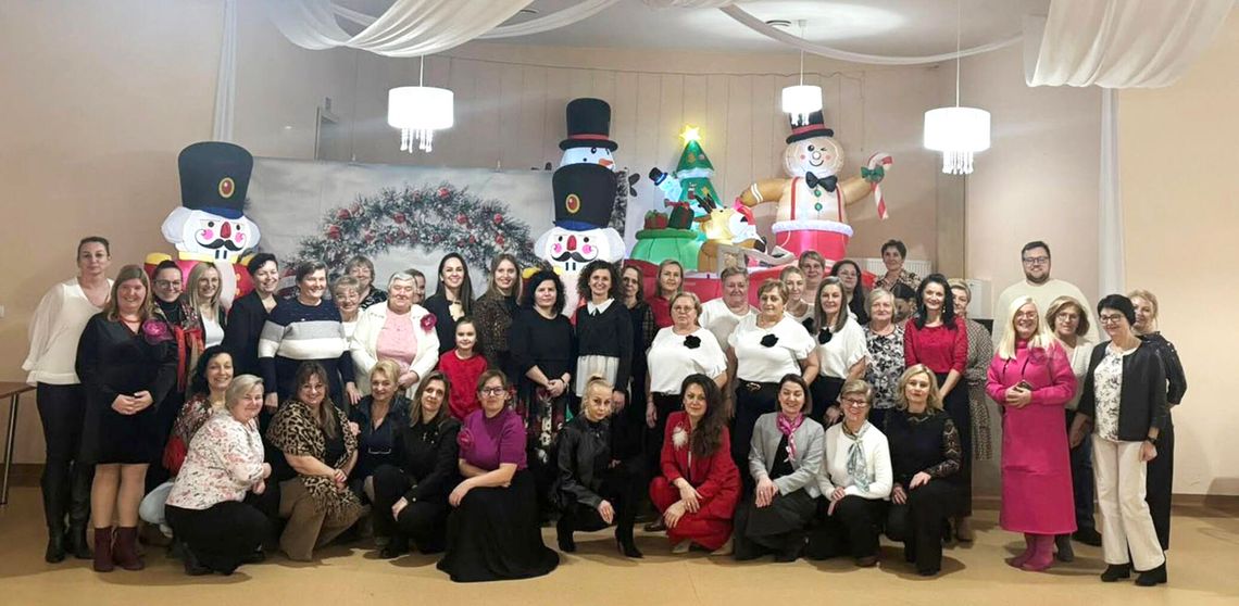 Spotkanie wigilijne z kołami gospodyń wiejskich