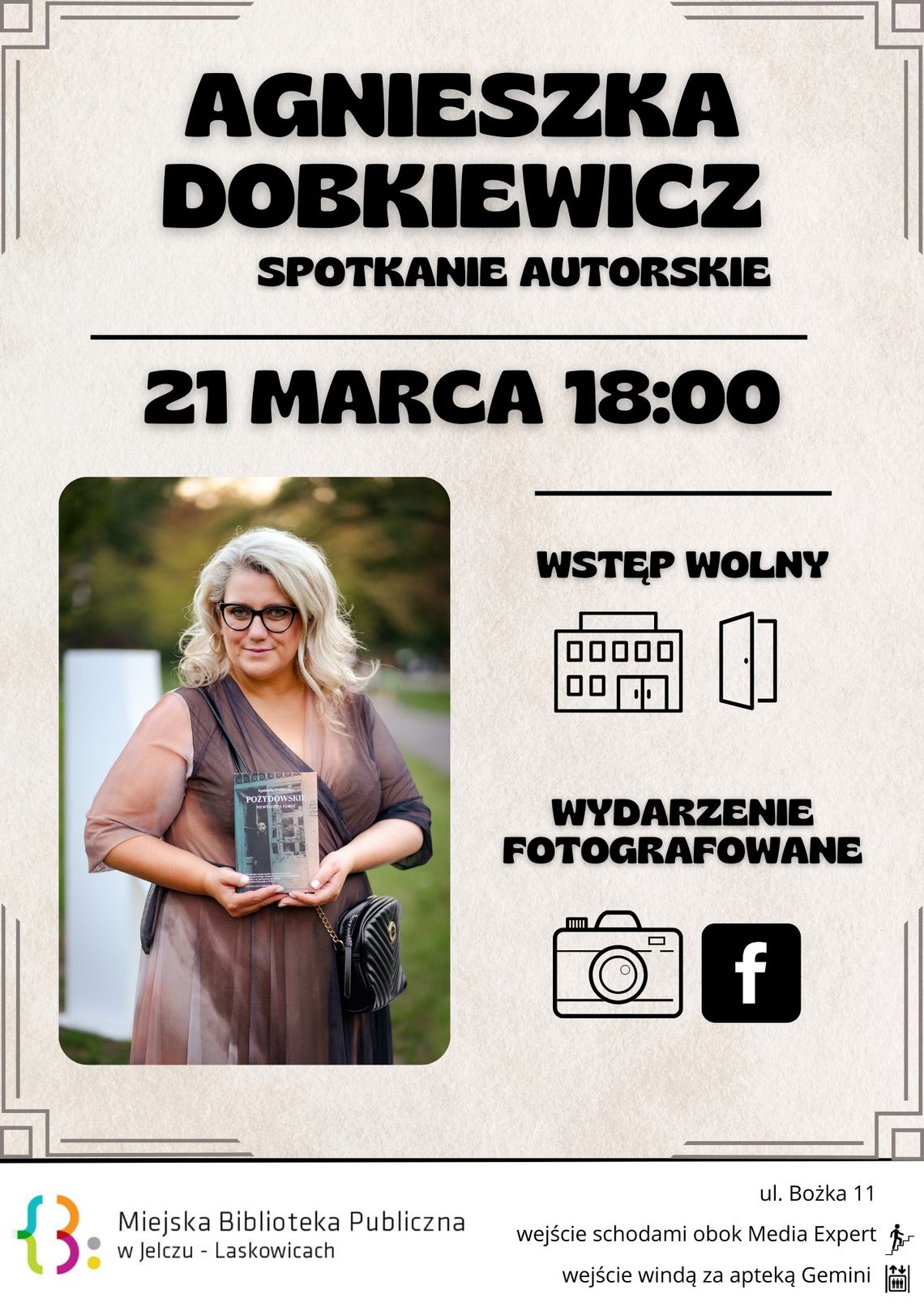 Spotkanie z Agnieszką Dobkiewicz
